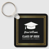 School Afstuderen Student Name Sleutelhanger (Voorkant)