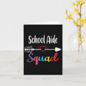 School Aide Squad Fun CK naar school leraar benodi Kaart (Gele Bloem)