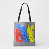 School Art Teacher Student Canvas tas (Voorkant)