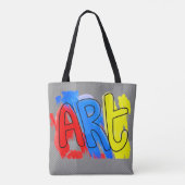 School Art Teacher Student Canvas tas (Achterkant)