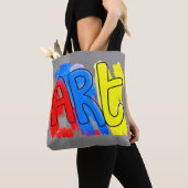 School Art Teacher Student Canvas tas (Dichtbij)
