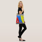 School Art Teacher Student Canvas tas (Op model)