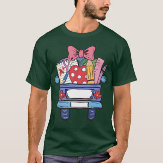 School Auto terug naar school jongens cadeau T-shirt