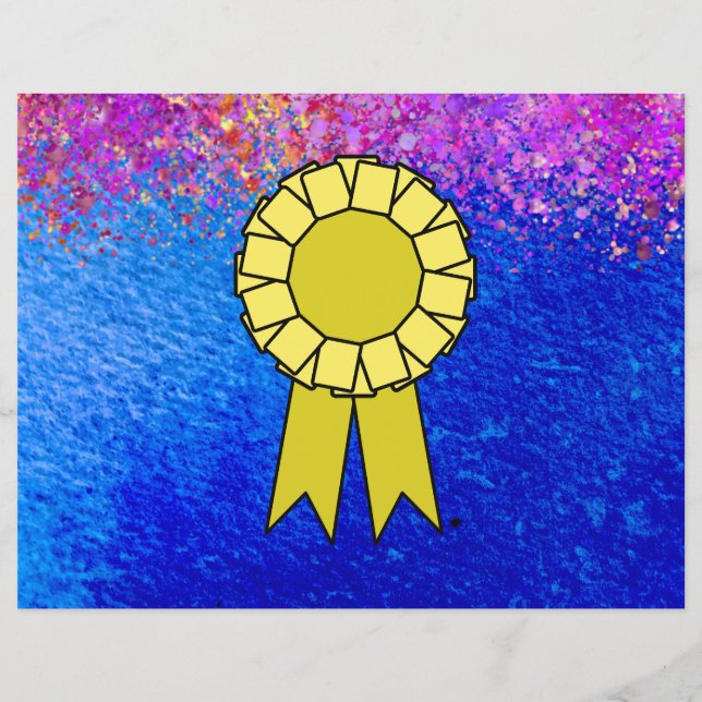 School award certificaten motivatie klasse prijs (Achterkant)