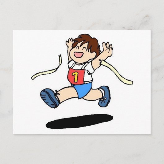 School-baanteam Briefkaart (Voorkant)