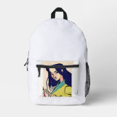 School Bag. Bedrukte Rugzak (Voorkant)