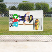 School Banner voor Routebeschrijving Auto Ruiters (Insitu)