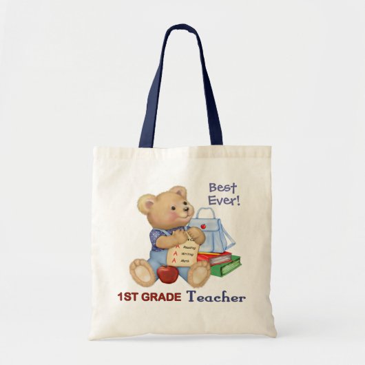 School Beer - eerste klas docent Tote Bag (Voorkant)