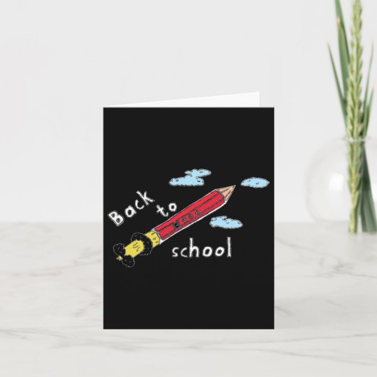 School begint weer kaart (Voorkant)