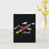 School begint weer kaart (Gele Bloem)