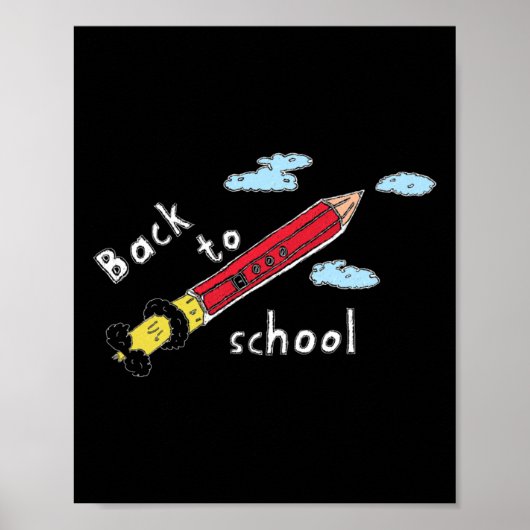 School begint weer poster (Voorkant)