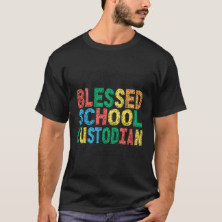 School Bewaker Geloof Christelijk Gezegend S T-shirt