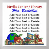 School / bibliotheek / Poster klaslokaal - SRF (Voorkant)