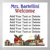 School / bibliotheek / Poster klaslokaal - SRF (Voorkant)