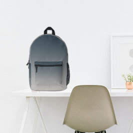 School Black Ombre Custom Name Bedrukte Rugzak