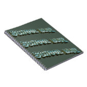 School Bluz-3D Notitieboek (Rechterzijde)