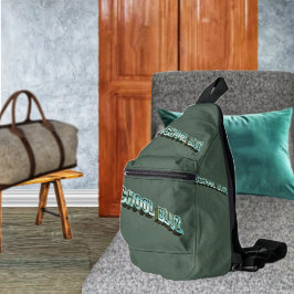 School Bluz-3D Sling Bag
