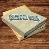 School Bluz-3D Sticker