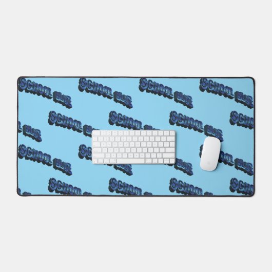 School Bluz-3DII Bureaumat (Keyboard & Muis)