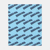 School Bluz-3DII Fleece Deken (Voorkant)