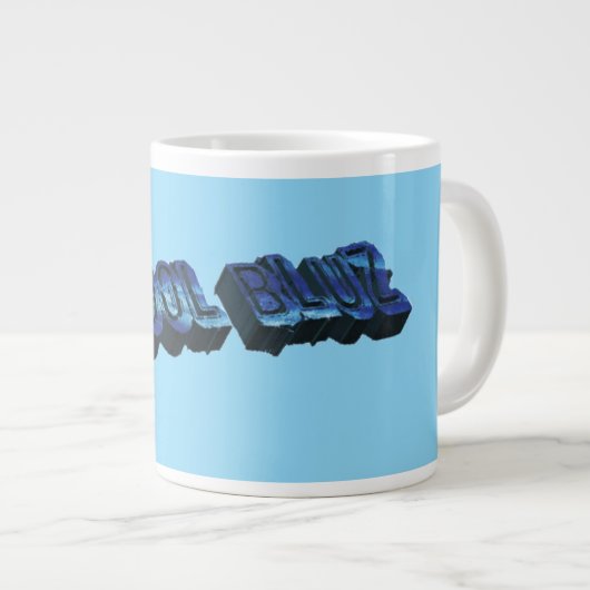 School Bluz-3DII Grote Koffiekop (Voorkant rechts)