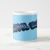 School Bluz-3DII Grote Koffiekop (Voorkant)