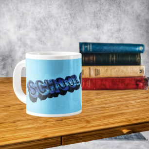 School Bluz-3DII Grote Koffiekop