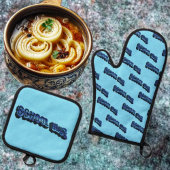 School Bluz-3DII Ovenwant & Pannenlap Set