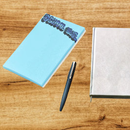 School Bluz-3DII Post-it® Notes