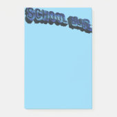 School Bluz-3DII Post-it® Notes (Voorkant)