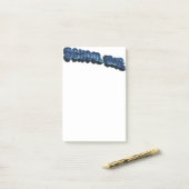 School Bluz-3DII Post-it® Notes (Op bureau)