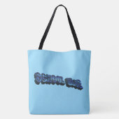 School Bluz-3DII Tote Bag (Achterkant)