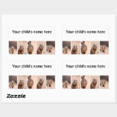School Boek Stickers Chipmunk Eekhoorn (Vel)