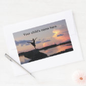School Boek Stickers Sunset Ballet (Envelop)
