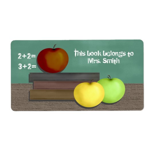 School Book Labels (Voorkant)