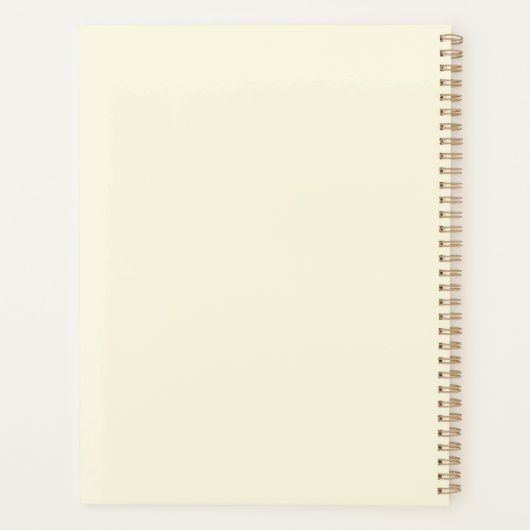 School Bookkeeper Colorful Planner (Achterkant)