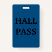 School Boys Room Hall Badge (Achterkant)