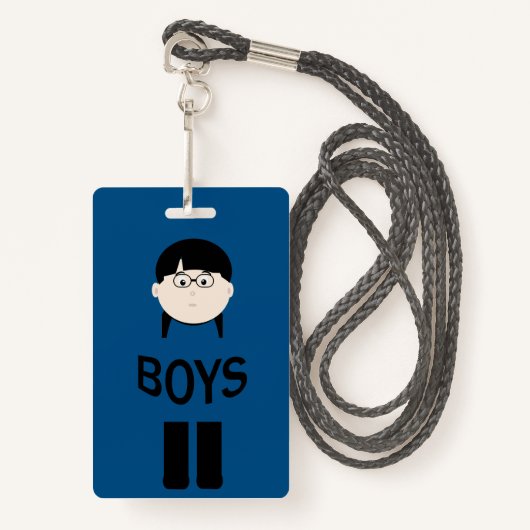 School Boys Room Hall Badge (Voorkant met draagriem)