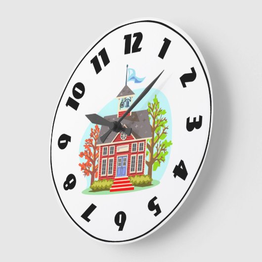 School Building Clock Grote Klok (Hoek)