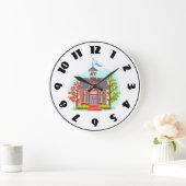 School Building Clock Grote Klok (Huis)