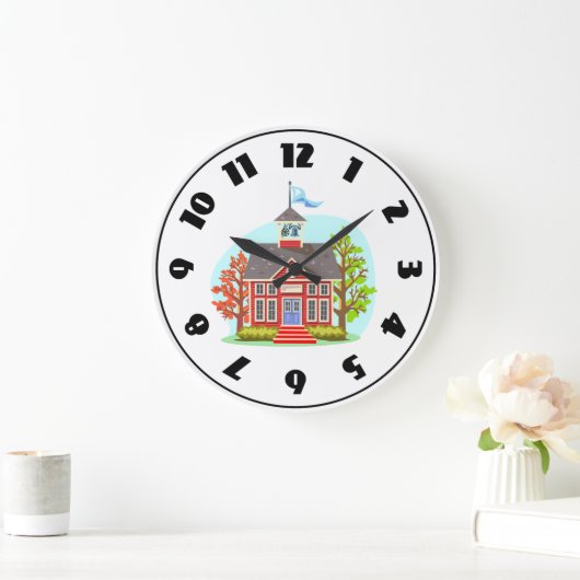 School Building Clock Grote Klok (Huis)