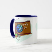 School Bulletin Board Mok (Voorkant links)