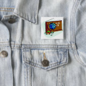 School Bulletin Board Vierkante Button 5,1 Cm (In situ)