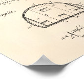 School Bus 1937 Patent Art Old Peper Poster (Hoek)
