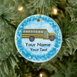 School Bus aangepaste Ornament
