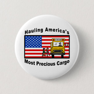 School Bus Button - Gepersonaliseerd