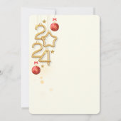 SCHOOL BUS CHAUFFEUR GELUKKIG NIEUWJAAR KAART (Achterkant)