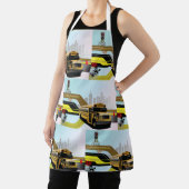 School Bus City Scene Schort (Insitu)