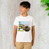 School Bus City Scene T-shirt