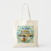 School Bus Day-tas Tote Bag (Voorkant)